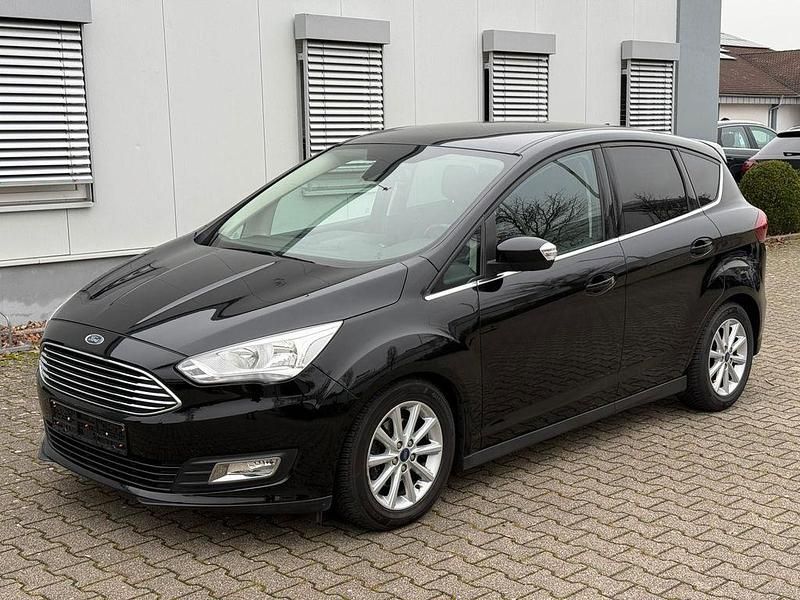 Schwarz Gebraucht 2016 Ford C-MAX Titanium Van / Kleinbus | 9.990 € (Etwas zu teuer) - Bild 1/4