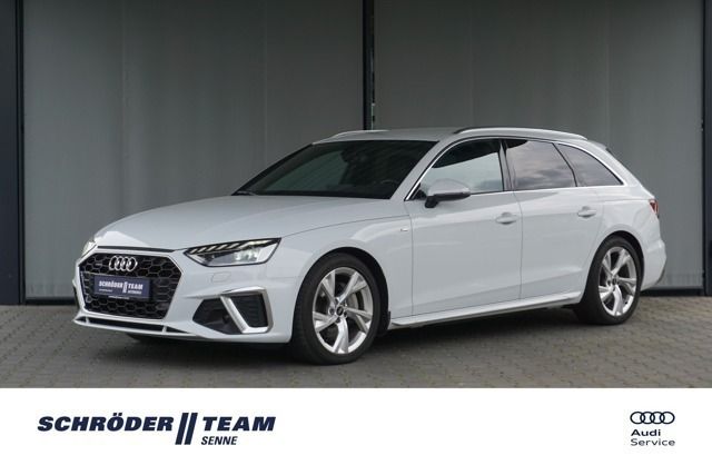 Weiß Gebraucht 2022 Audi A4 S-Line Kombi | 37.980 € (Teuer) - Bild 1/4