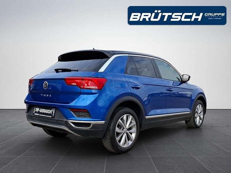 Gebraucht VW T-Roc Style 116 PS (85 kW) 2019 Ravennablau metallic SUV