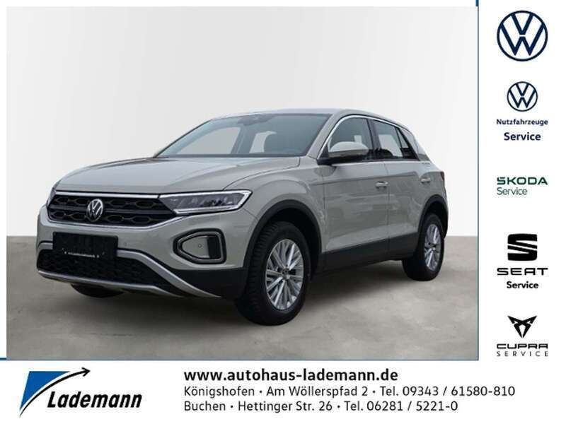 Ascotgrau Gebraucht 2024 VW T-Roc Basis SUV | 23.430 € (Superpreis) - Bild 1/4