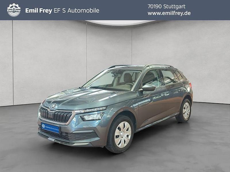 Quarzgrau metallic Gebraucht 2021 Skoda Kamiq Active SUV | 14.890 € (Fairer Preis) - Bild 1/4