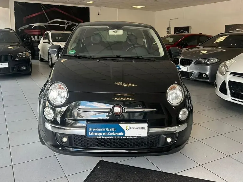 Gebraucht Fiat 500 Lounge 69 PS (50 kW) 2014 Schwarz Kleinwagen