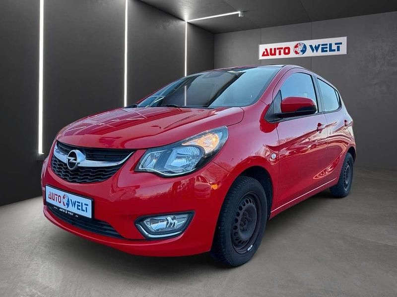 Rot Gebraucht 2015 Opel Karl Exklusiv Kleinwagen | 5.990 € (Fairer Preis) - Bild 1/4