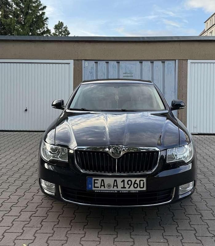 Gebraucht Skoda Superb Elegance 170 PS (125 kW) 2009 Schwarz Limousine