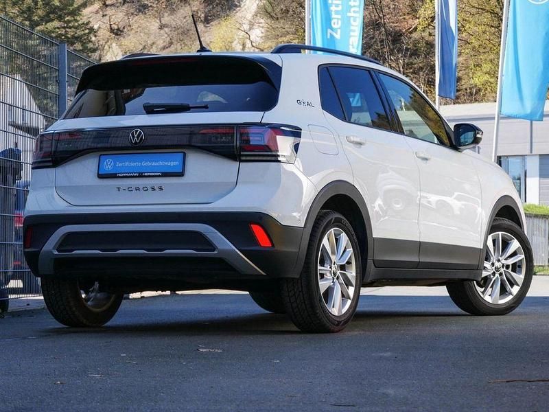 Gebraucht VW T-Cross Goal 116 PS (85 kW) 2025 Weiß SUV