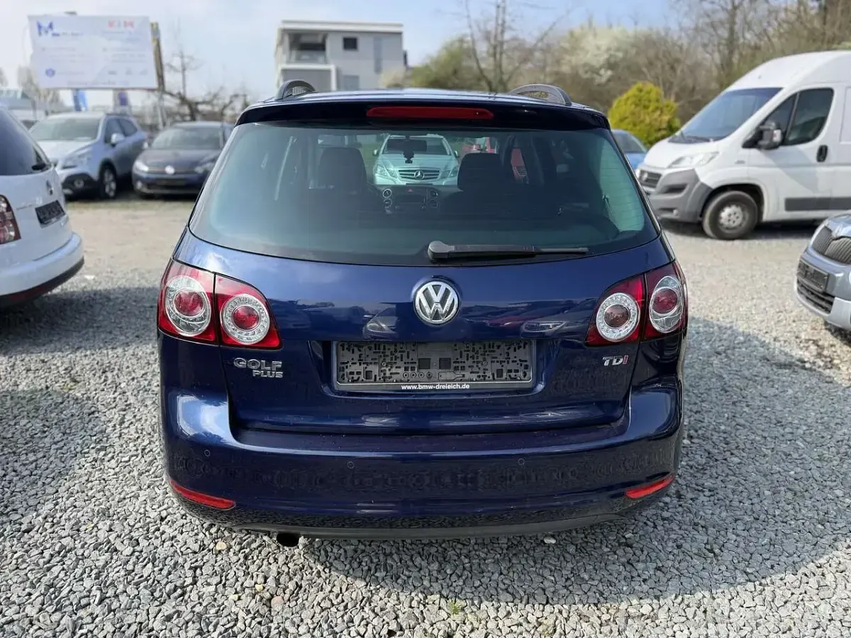 Usata VW Golf VI Style 105 CV (77 kW) 2011 Blu Utilitaria