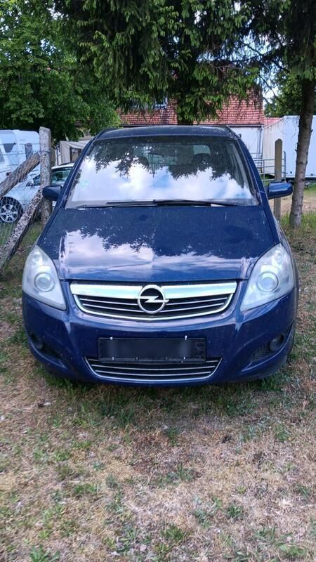 Blau Gebraucht 2008 Opel Zafira Van / Kleinbus | 500 € (Superpreis) - Bild 1/4