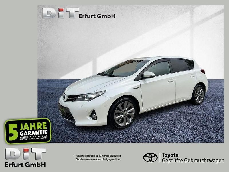White pearl cs Gebraucht 2014 Toyota Auris Hybrid Executive Limousine | 10.990 € (Fairer Preis) - Bild 1/4