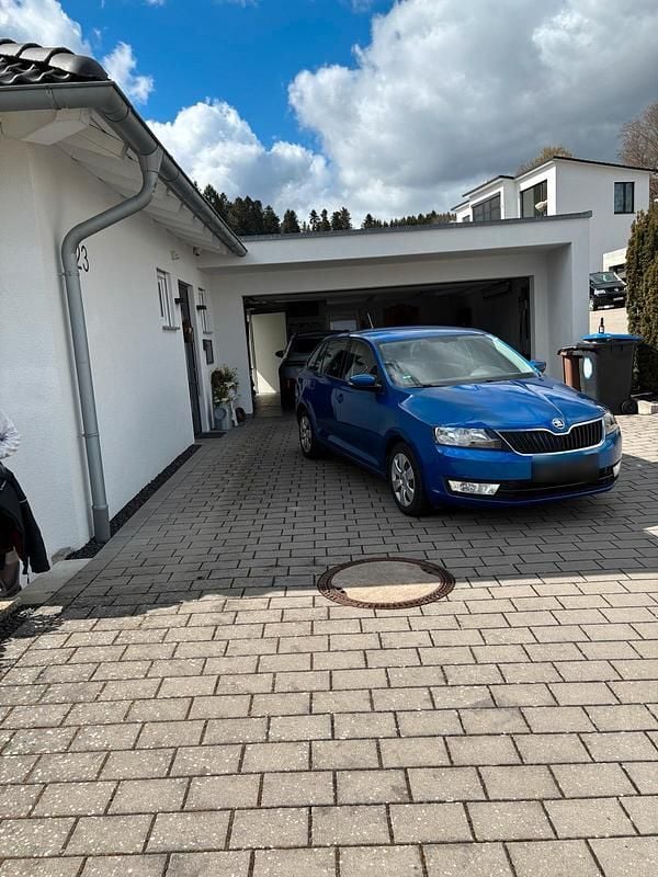 Gebraucht Skoda Rapid 90 PS (66 kW) 2016 Blau Kleinwagen