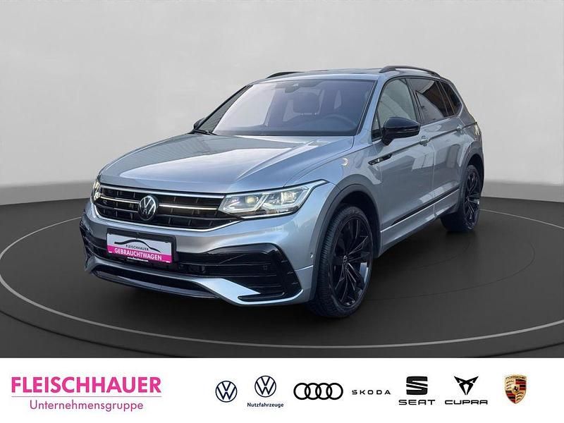Silber Gebraucht 2021 VW Tiguan Allspace R-line SUV | 47.990 € - Bild 1/4