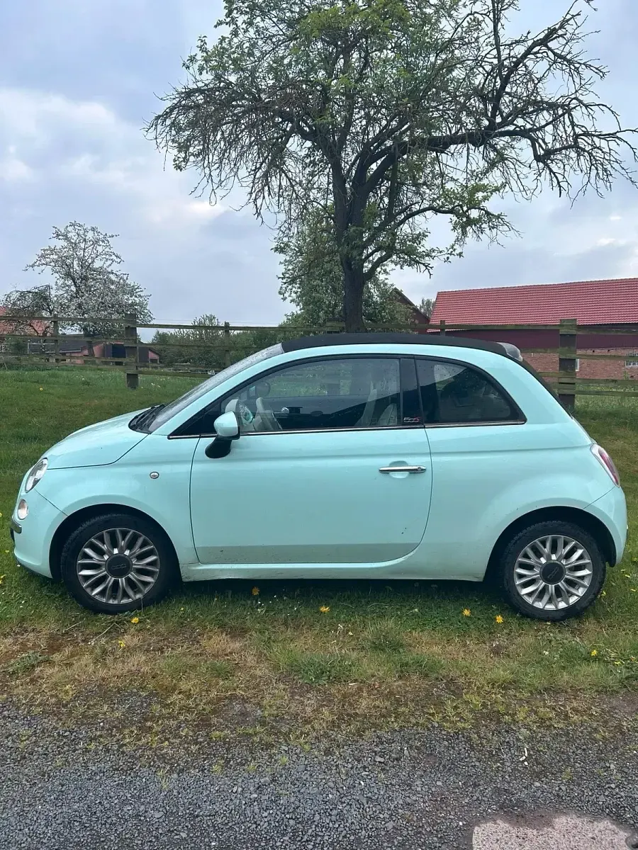 Gebraucht Fiat 500C 69 PS (50 kW) 2014 Grün Cabrio