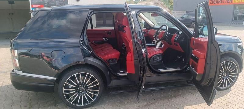 Blau Gebraucht 2014 Land Rover Range Rover SVAutobiography SUV | 22.950 € - Bild 1/4