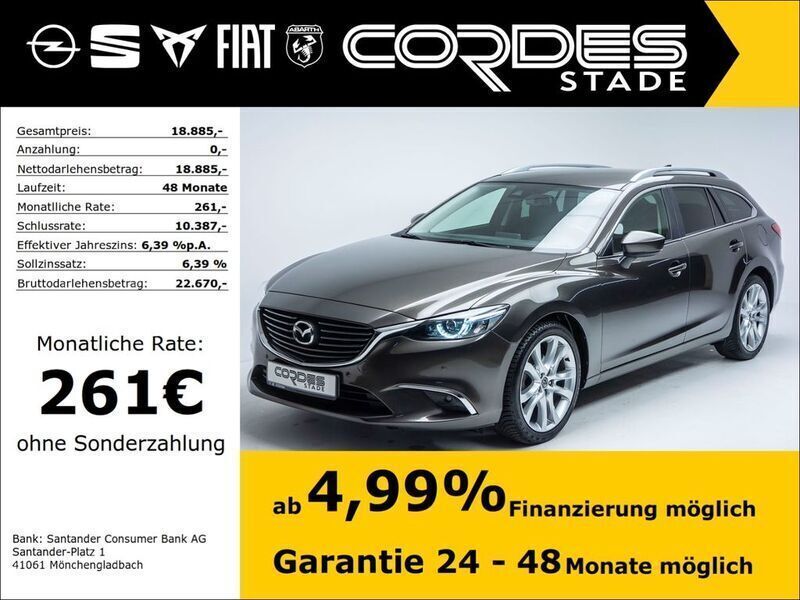 Gebraucht Mazda 6 Sky 165 PS (121 kW) 2016 Grau Kombi