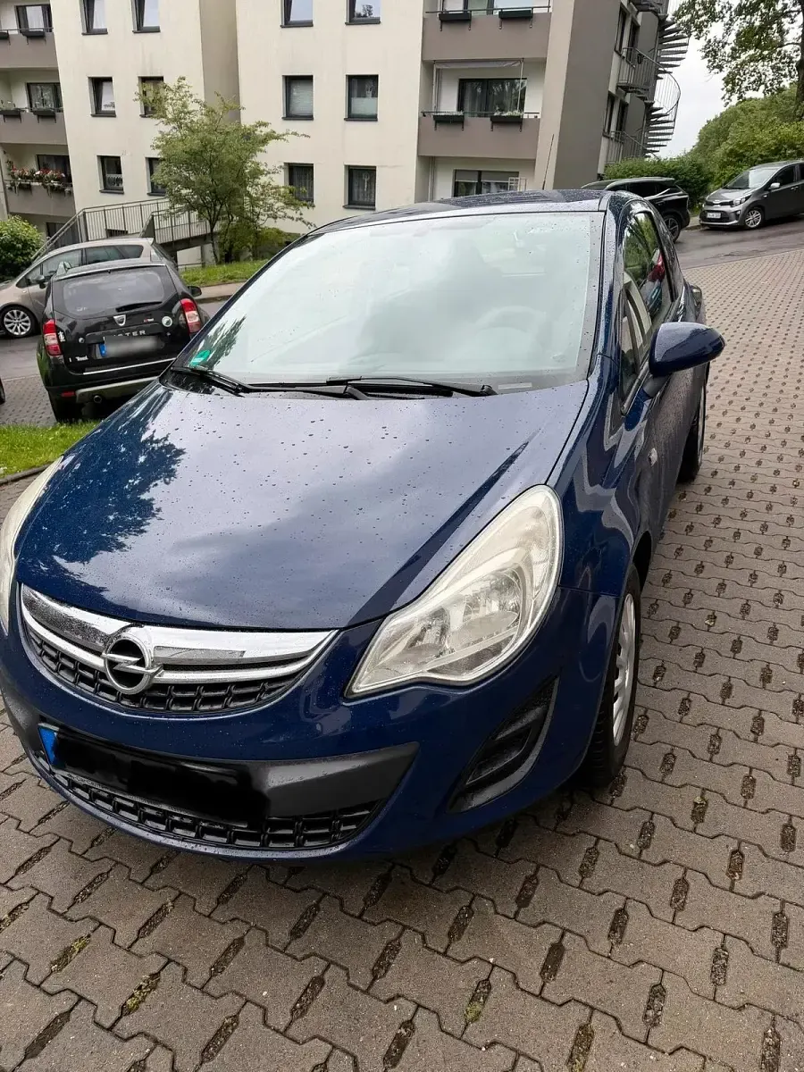 Gebraucht Opel Corsa 69 PS (50 kW) 2011 Blau Kleinwagen