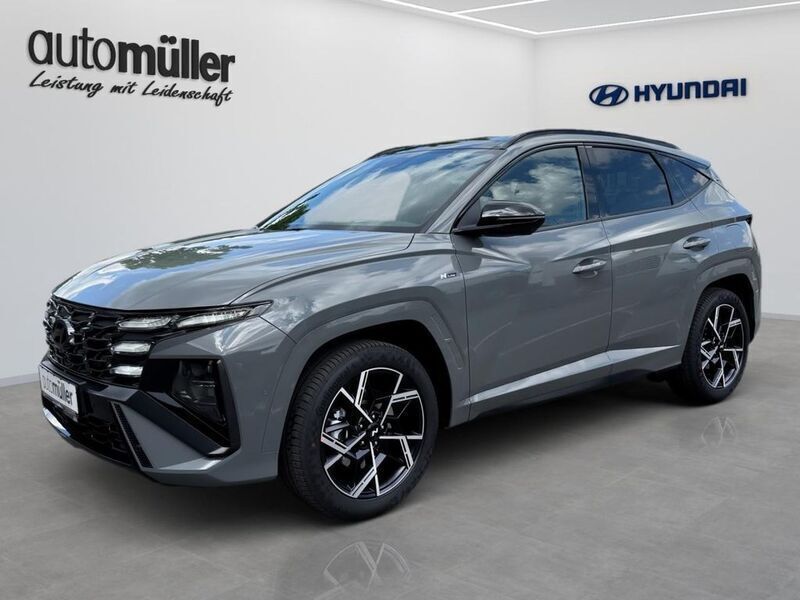 Grau shadow grey Neu 2025 Hyundai Tucson N Line SUV | 37.888 € (Fairer Preis) - Bild 1/2