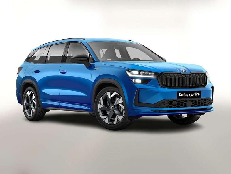 Neu Skoda Kodiaq SportLine 150 PS (110 kW) 2025 Stahlgrau SUV