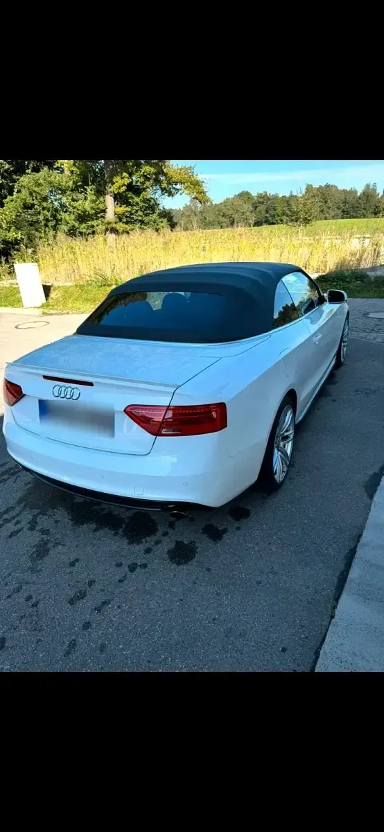 Gebraucht Audi A5 Cabriolet Comfort 224 PS (164 kW) 2015 Weiß Cabrio