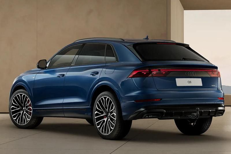 Ny Audi Q8 Ambiente 490 HK (360 kW) 2025 Hvid SUV