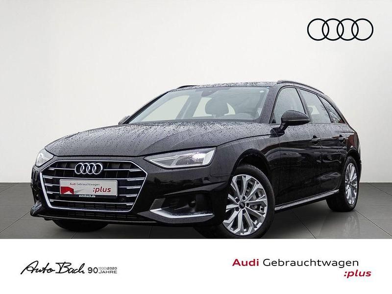 Mythosschwarz metallic Gebraucht 2021 Audi A4 Advanced Plus Kombi | 25.870 € (Guter Preis) - Bild 1/4