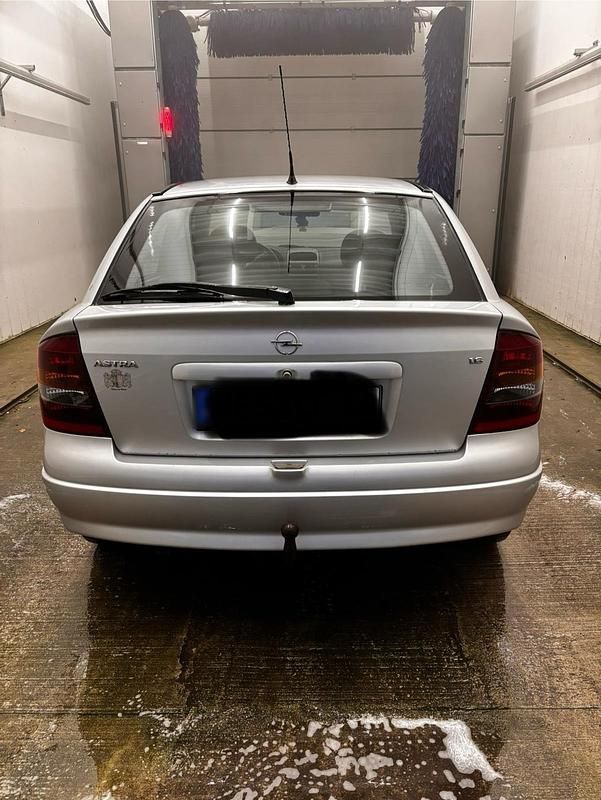 Gebraucht Opel Astra Njoy 101 PS (74 kW) 2003 Grau Limousine