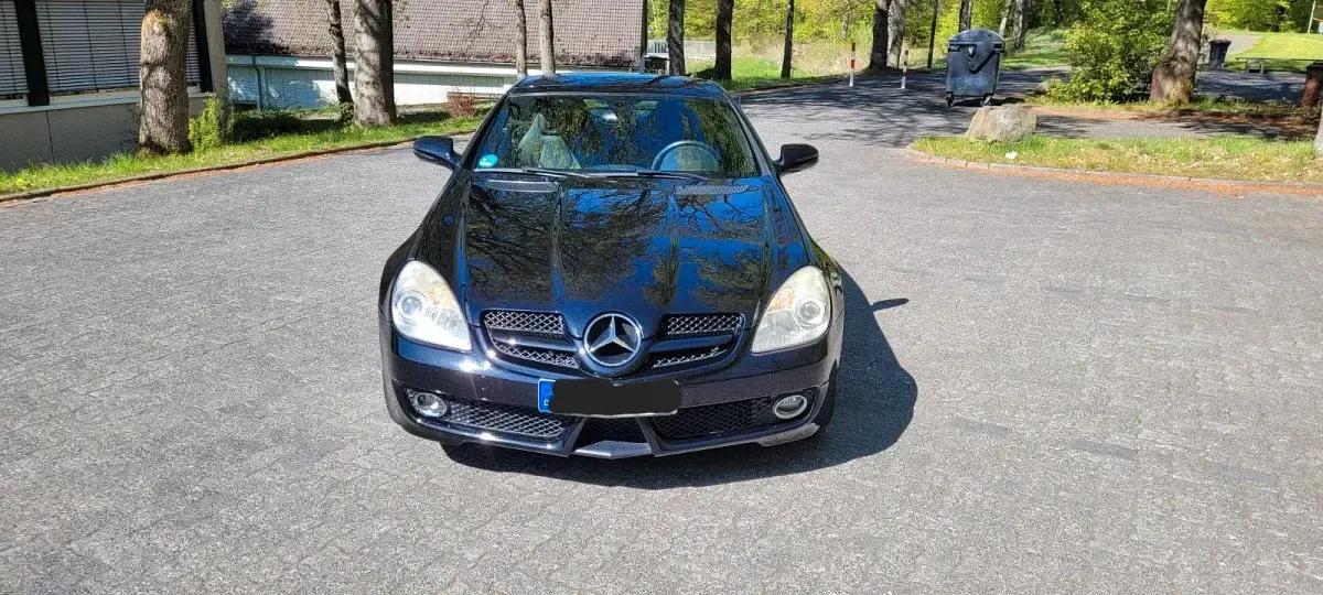 Gebraucht Mercedes SLK200 184 PS (135 kW) 2008 Schwarz Cabrio