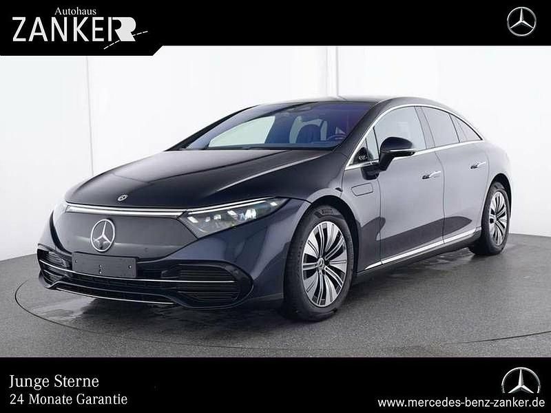 Lack nautikblau Gebraucht 2022 Mercedes EQS450+ Limousine | 53.900 € (Superpreis) - Bild 1/4