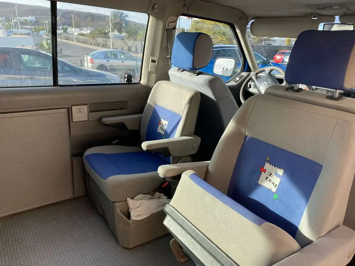 Gebraucht VW Multivan 102 PS (75 kW) 1999 Blau Van / Kleinbus