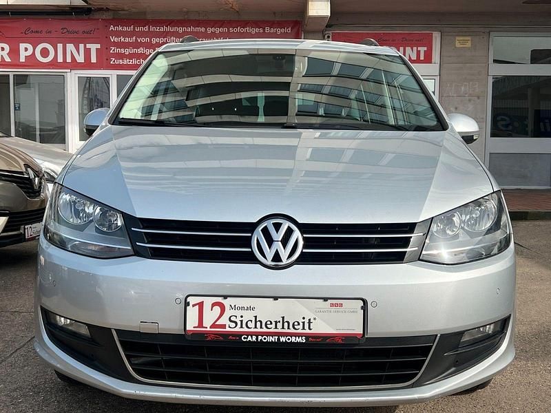 Gebraucht VW Sharan 140 PS (102 kW) 2012 Silber Van / Kleinbus