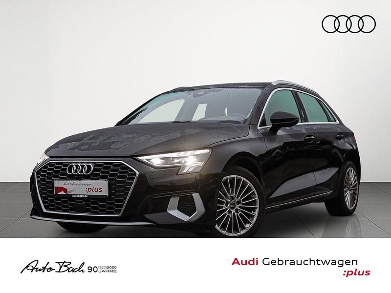 Brillantschwarz Gebraucht 2023 Audi A3 Advanced Plus Limousine | 22.970 € (Fairer Preis) - Bild 1/4