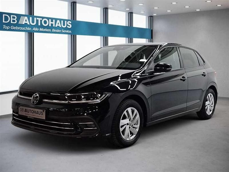 Schwarz Gebraucht 2024 VW Polo Style Kleinwagen | 19.980 € (Guter Preis) - Bild 1/4