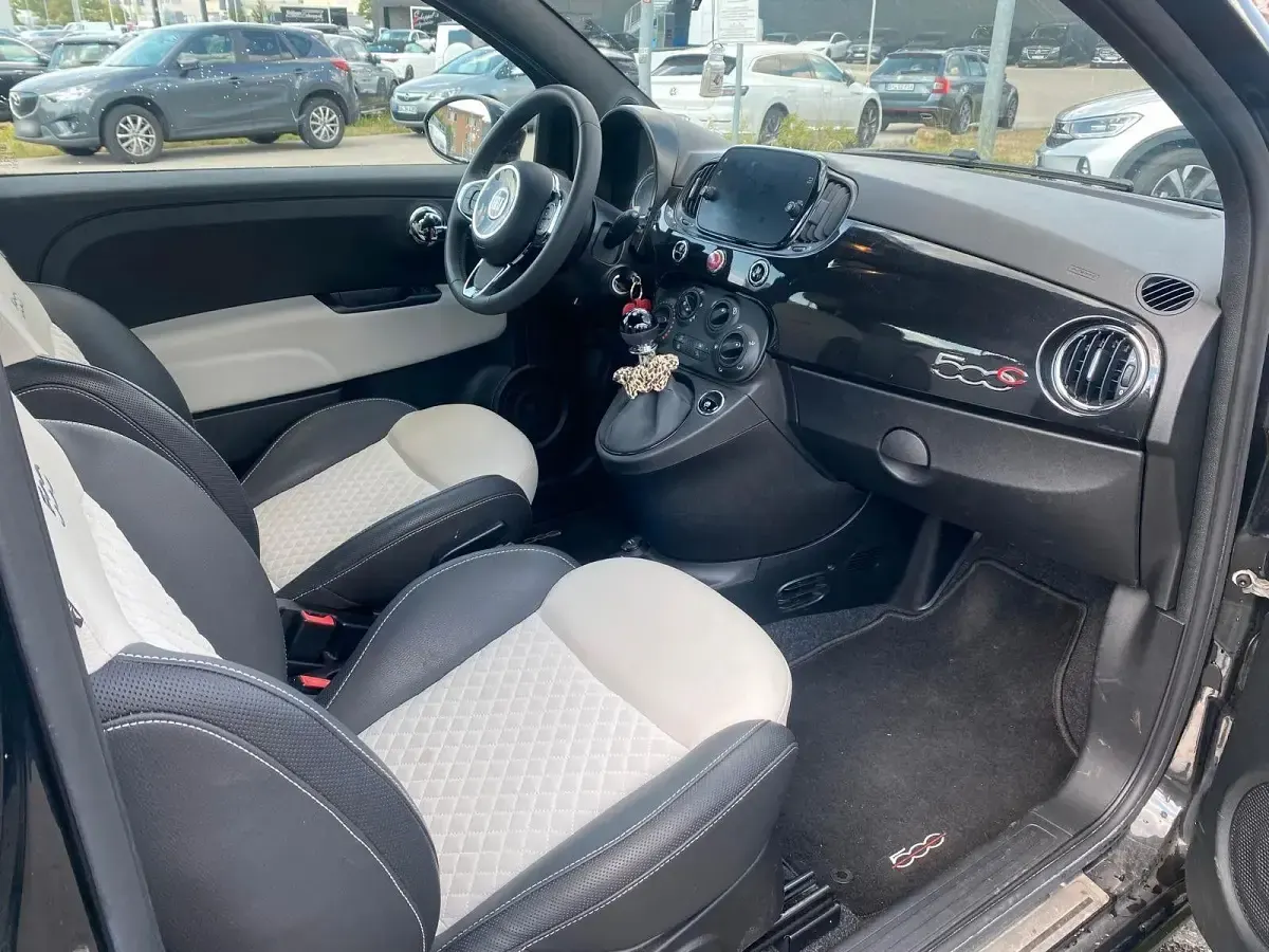 Gebraucht Fiat 500C Dolcevita 69 PS (50 kW) 2022 Schwarz Cabrio