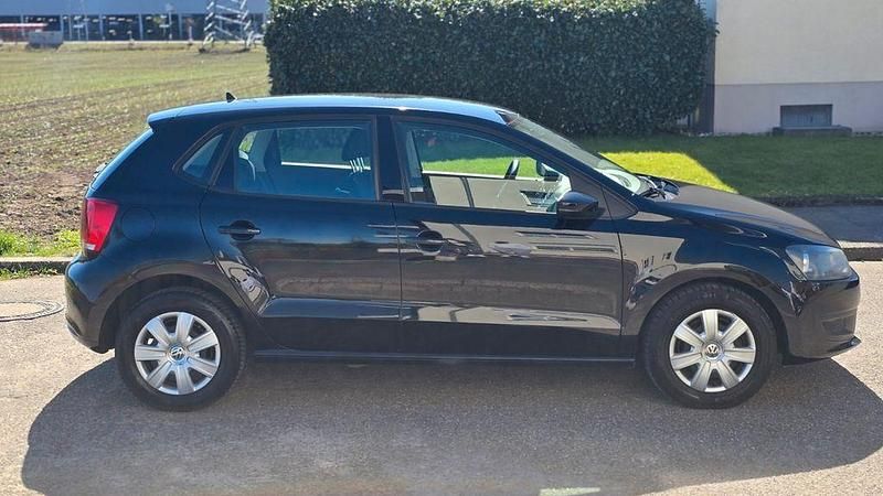Gebraucht VW Polo Trendline 69 PS (50 kW) 2011 Schwarz Kleinwagen