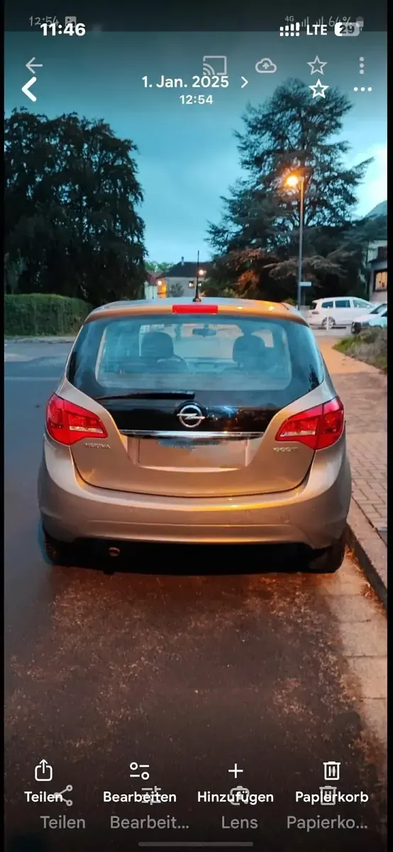 Gebraucht Opel Meriva 120 PS (88 kW) 2010 Grau Van / Kleinbus