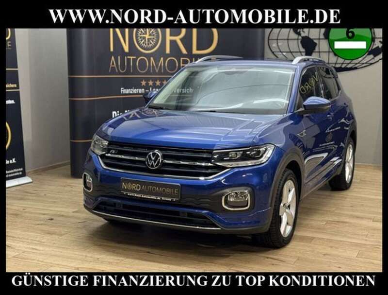 Blau Gebraucht 2021 VW T-Cross R-line SUV | 18.490 € (Fairer Preis) - Bild 1/2