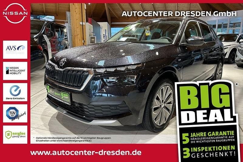 Schwarz Gebraucht 2021 Skoda Kamiq Clever SUV | 21.440 € (Guter Preis) - Bild 1/4