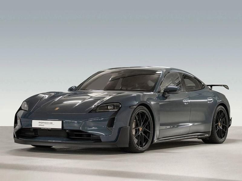 Blau Neu 2025 Porsche Taycan Turbo GT Limousine | 204.900 € - Bild 1/4
