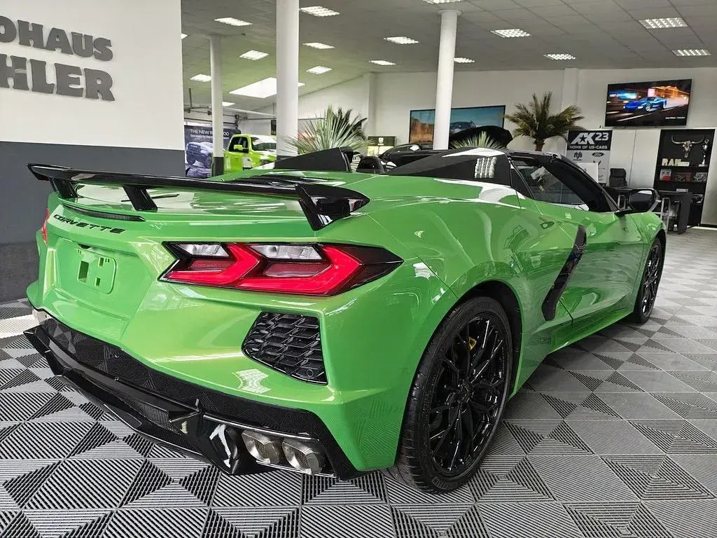 Nowe Corvette C8 495 KM (364 kW) 2026 Zielony Kabriolet