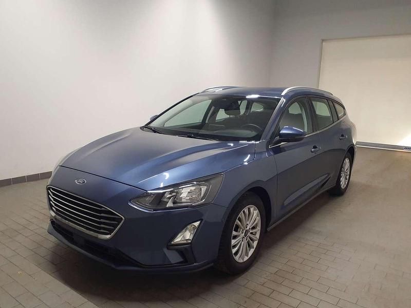 Gebraucht Ford Focus Titanium 125 PS (91 kW) 2021 Chromablau metallic Kombi
