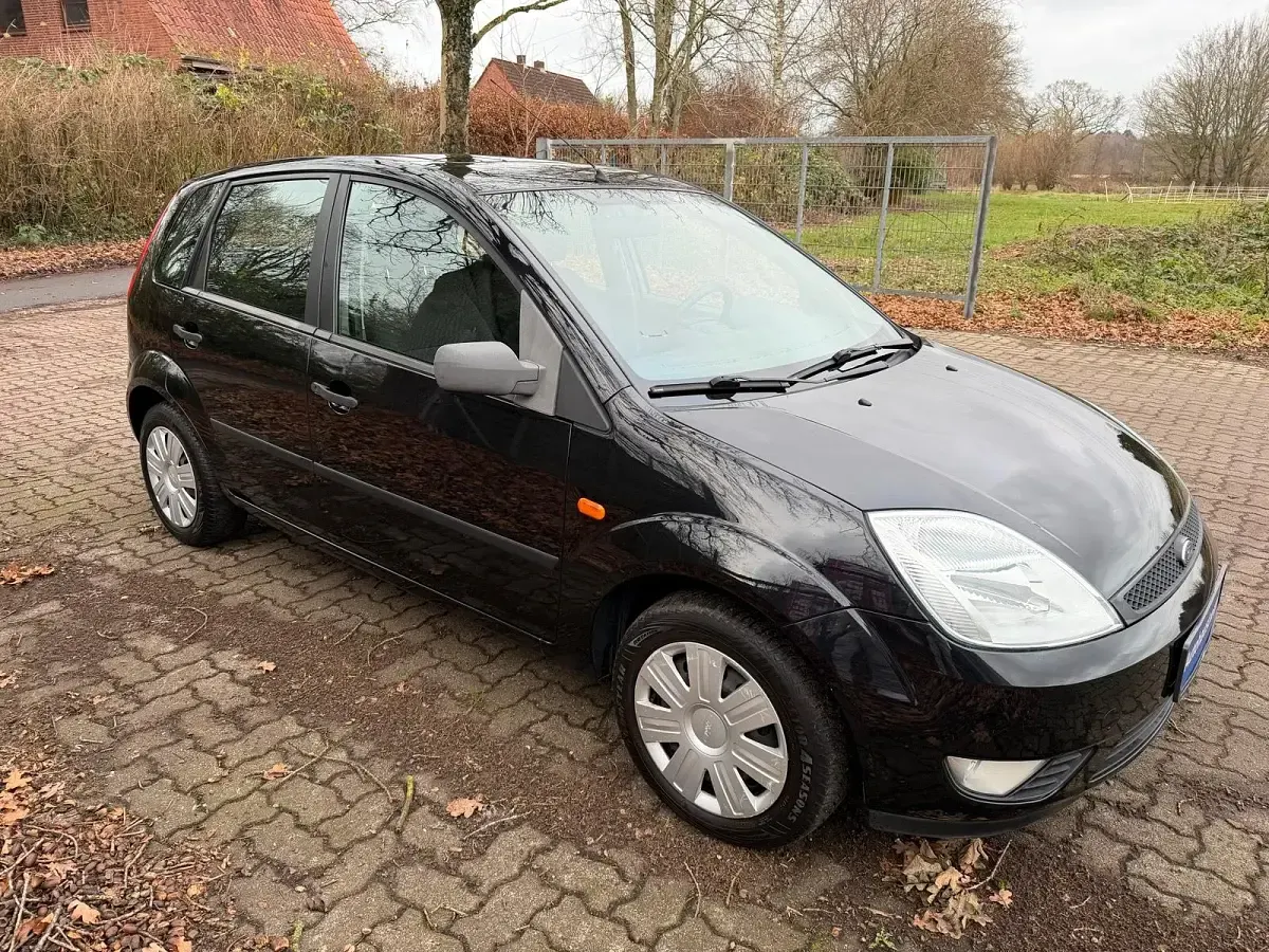Gebraucht Ford Fiesta Trend 69 PS (50 kW) 2002 Blau Kleinwagen