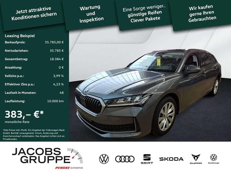 Grau Gebraucht 2025 Skoda Superb Selection Kombi | 35.785 € (Fairer Preis) - Bild 1/4