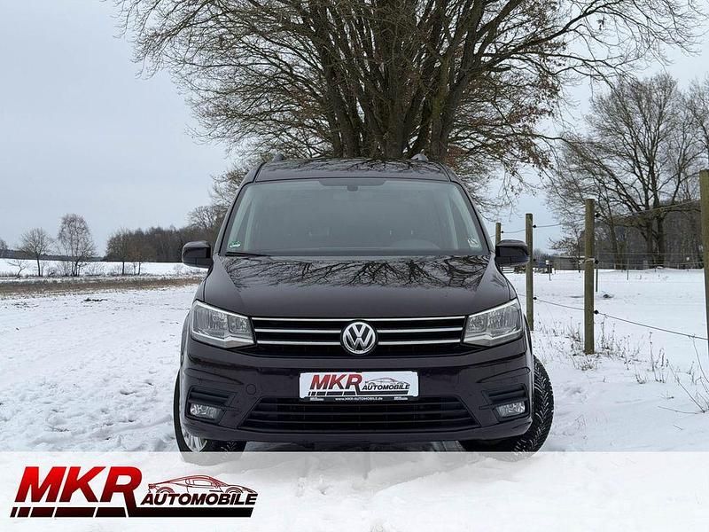 Gebraucht VW Caddy Maxi Comfortline 125 PS (91 kW) 2017 Schwarz Van / Kleinbus