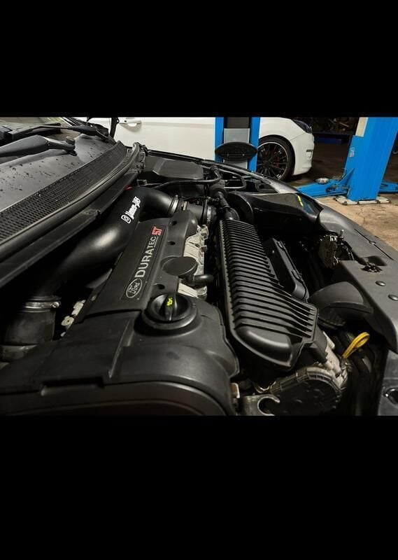 Schwarz Gebraucht 2008 Ford Focus ST Limousine | 10.500 € - Bild 1/4