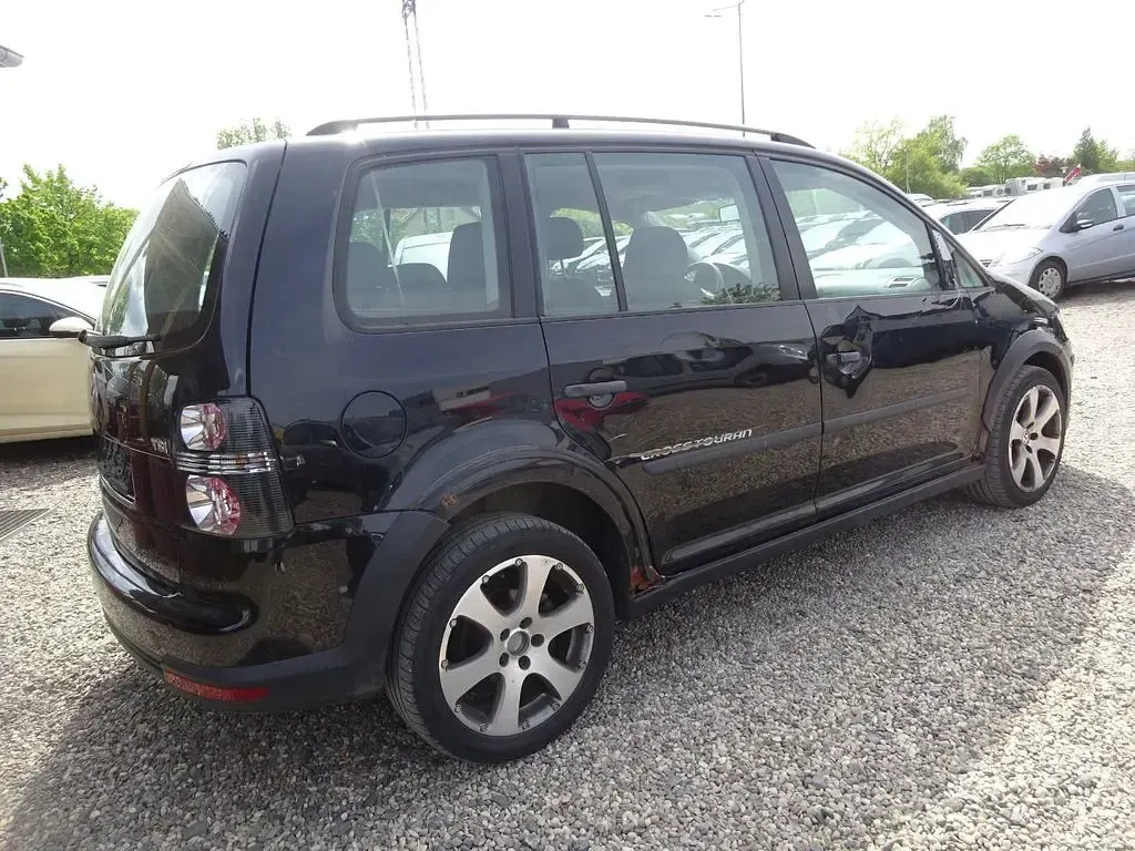 Gebraucht VW Touran Cross 140 PS (102 kW) 2007 Schwarz Van / Kleinbus