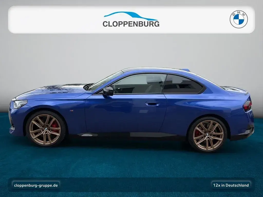 Gebraucht BMW M240i M Sport 374 PS (275 kW) 2024 Portimao blau Coupé