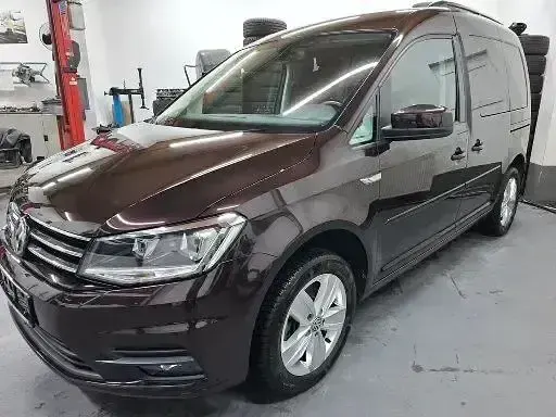 Gebraucht VW Caddy Comfortline 131 PS (96 kW) 2020 Violett Van / Kleinbus