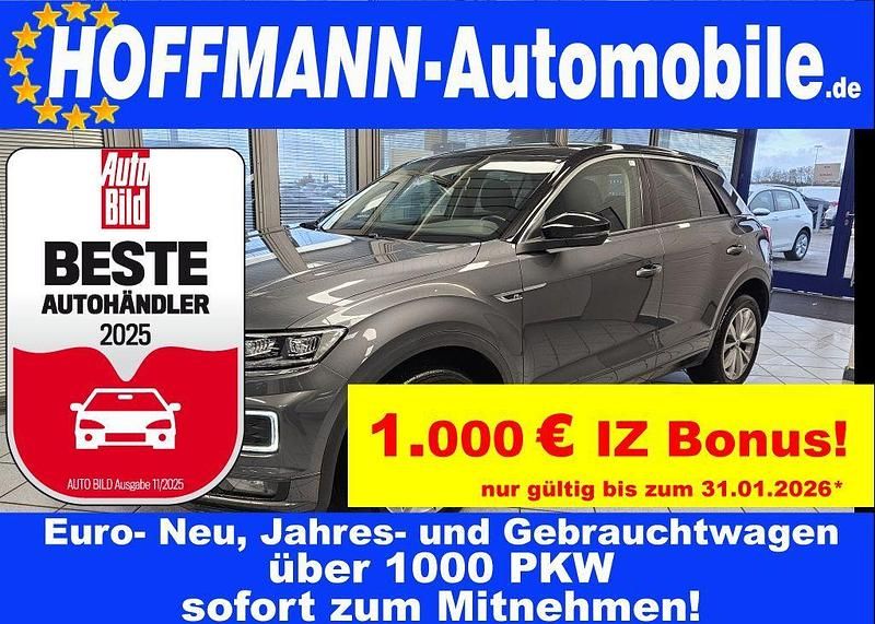 Indiumgraumet. (metallic) Gebraucht 2019 VW T-Roc R-line SUV | 20.600 € (Fairer Preis) - Bild 1/4
