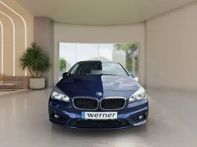 Gebraucht BMW 218 Active Tourer Advantage 136 PS (100 kW) 2018 Blau Van / Kleinbus