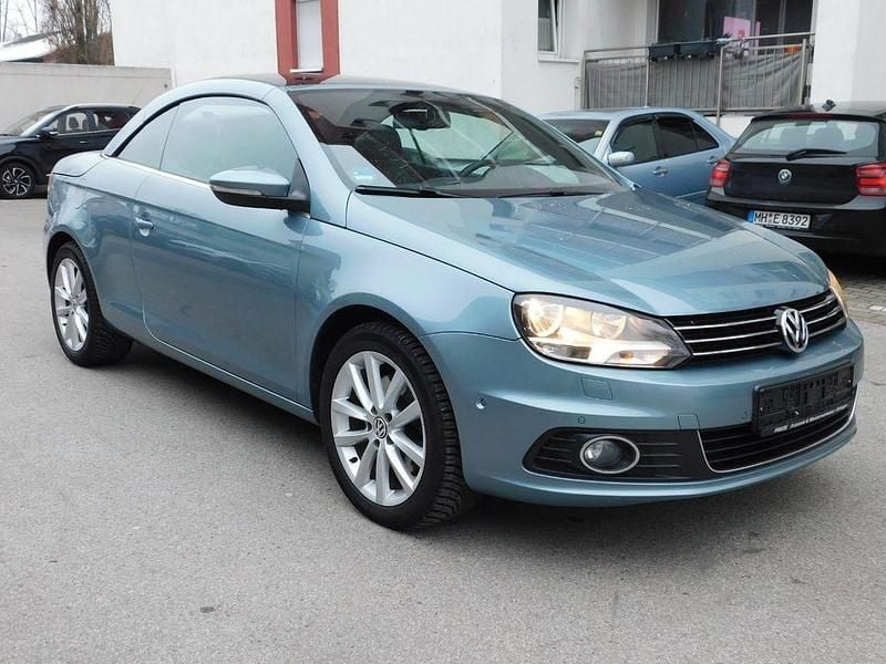 Gebraucht VW Eos Sportline 140 PS (102 kW) 2012 Blau Cabrio