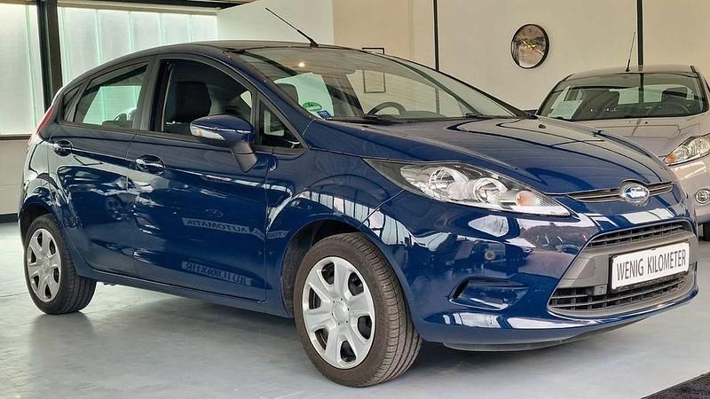 Gebraucht Ford Fiesta 60 PS (44 kW) 2009 Blau Kleinwagen