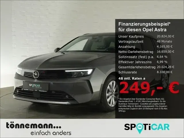Occasion Opel Astra Elegance 131 ch (96 kW) 2023 Citadine